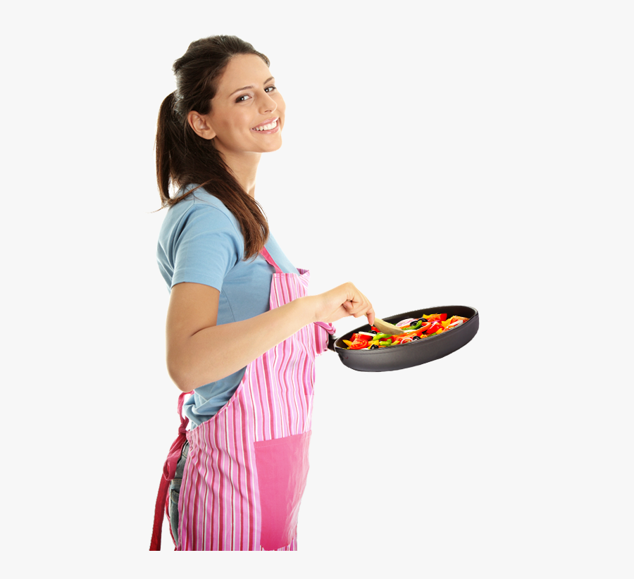 Woman Home Png - Cooking Woman Png, Transparent Clipart