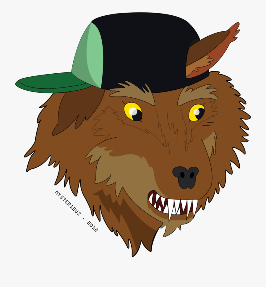 Party Wolf Vector By Mysterious Master X - Party God Adventure Time Shirt, Transparent Clipart