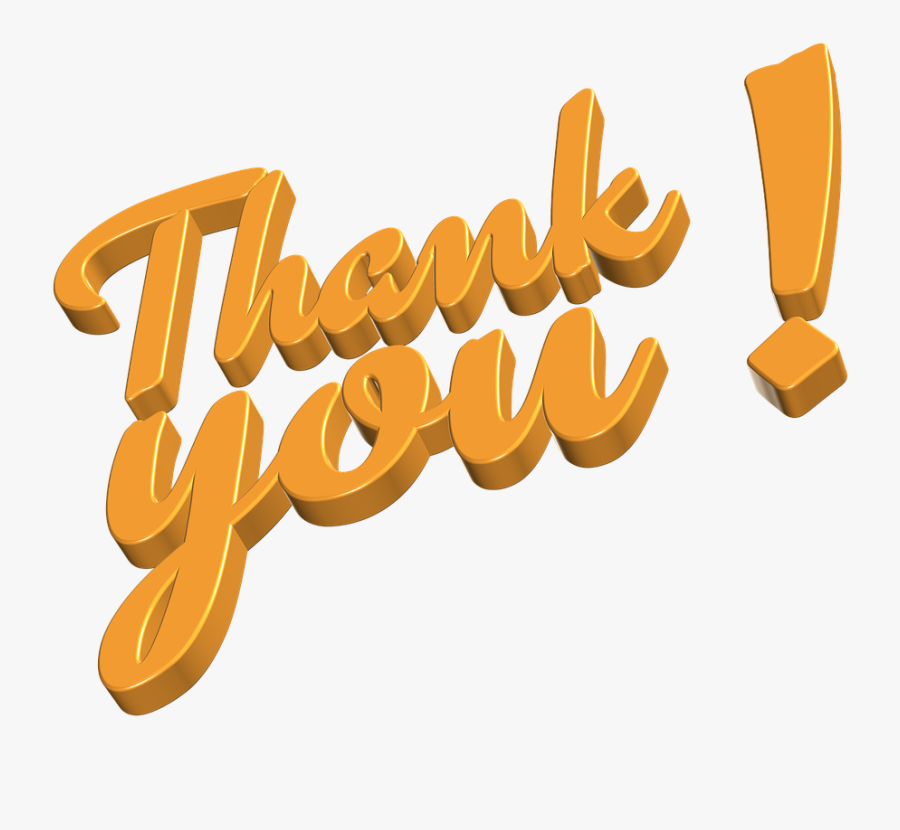 Thank For Being With Us, Transparent Clipart