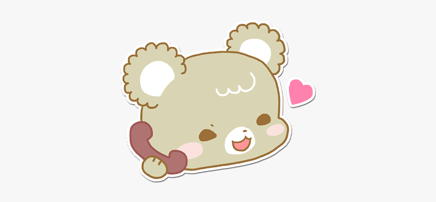 #sugarcubs #bear #boy #calling #flirting #love #ositos - Clip Art, Transparent Clipart