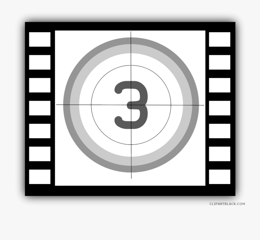 Movie Clipart Movie Camera - 3 2 1 Movie Clip, Transparent Clipart