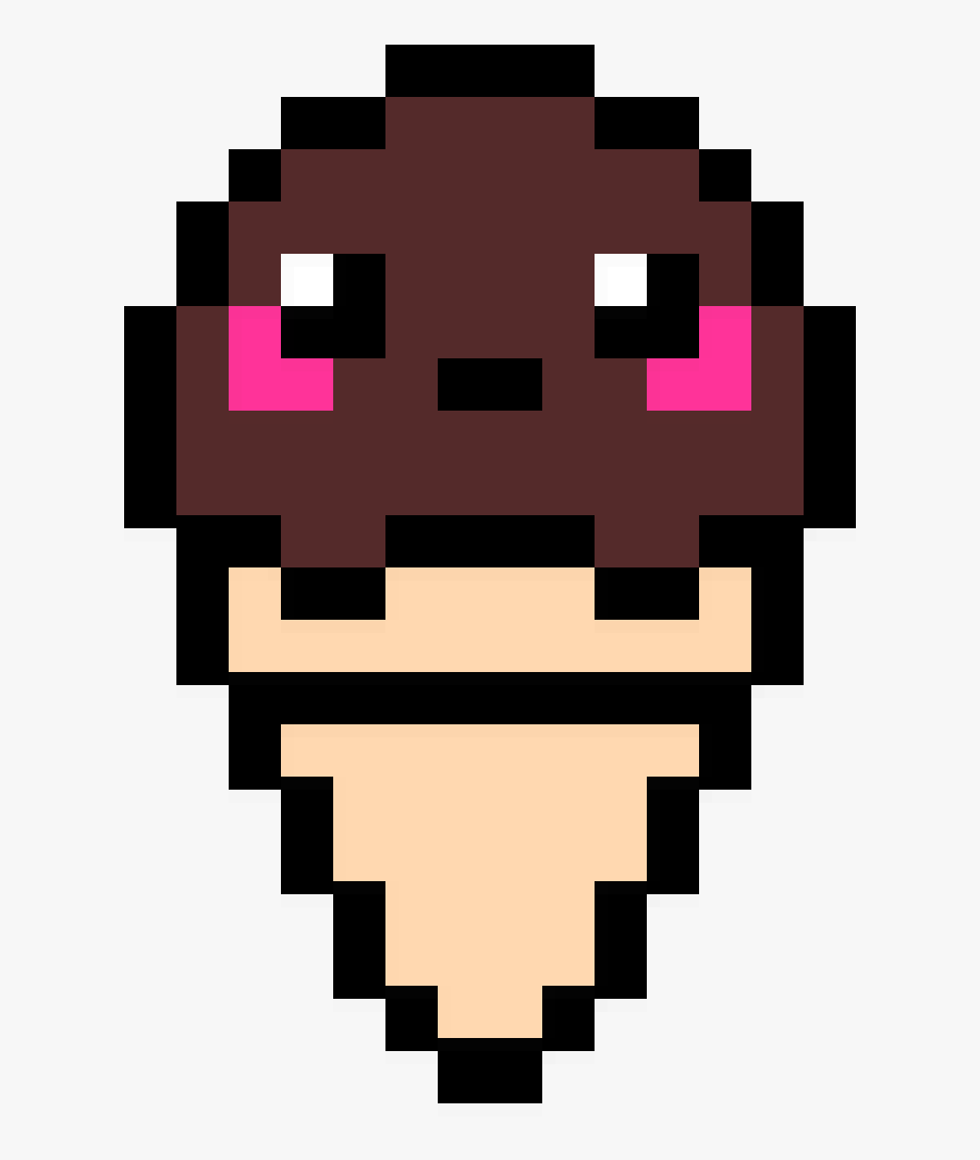 Pixel Art Easy Ice Cream - Easy Cute Pixel Art , Free Transparent