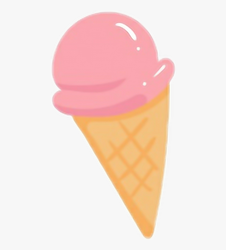 #ice Cream, Helado Barquilla - Ice Cream Cone, Transparent Clipart