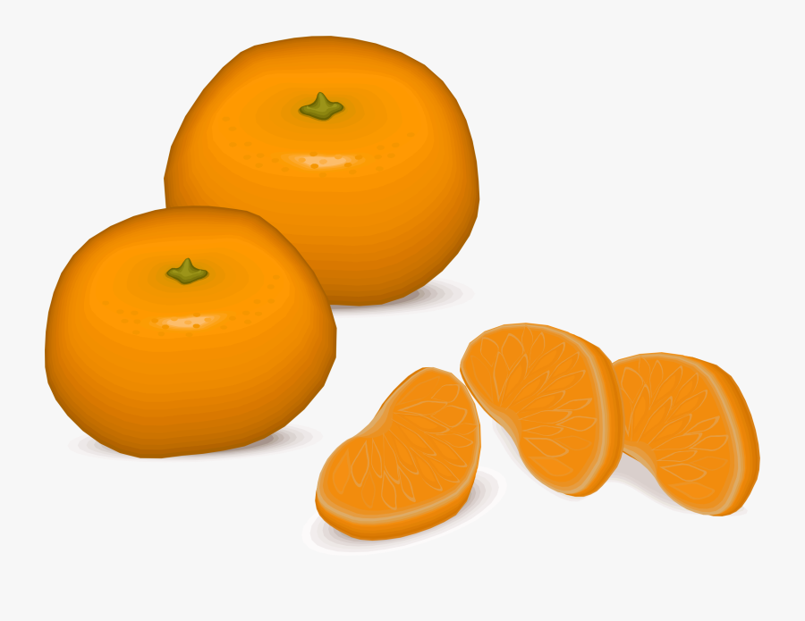 Clipart Of Mandarin Oranges, Transparent Clipart