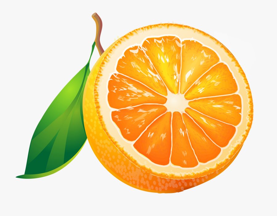 Tangerine Clipart Clip Art - Clip Art Fruits And Vegetables, Transparent Clipart