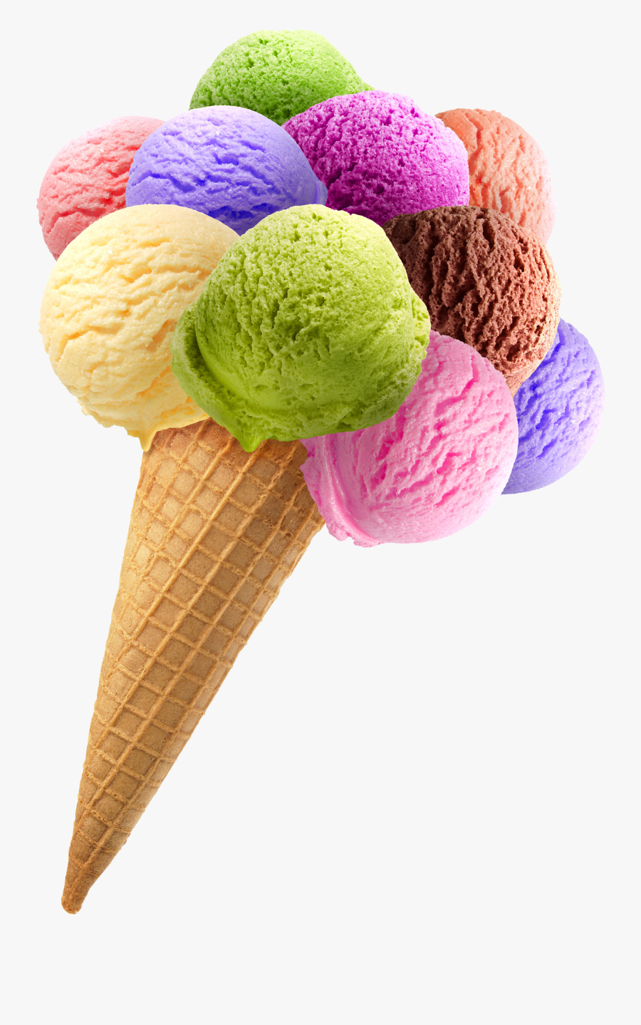 Big Ice Cream Png, Transparent Clipart
