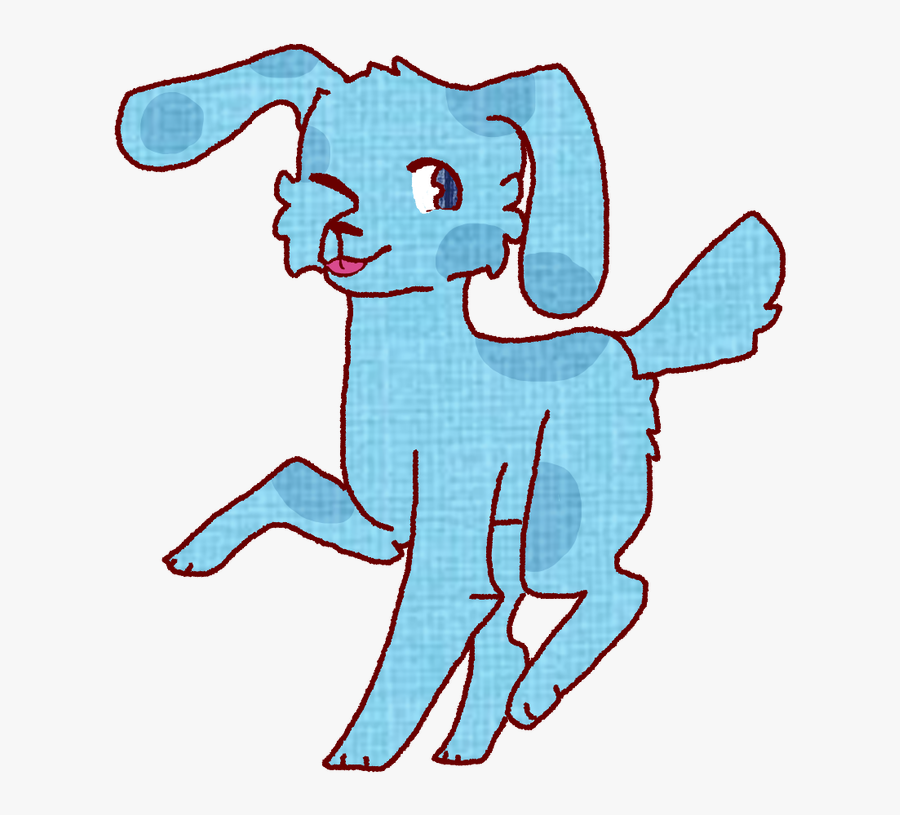 Blues Clues Bluues Cluues - Cartoon, Transparent Clipart