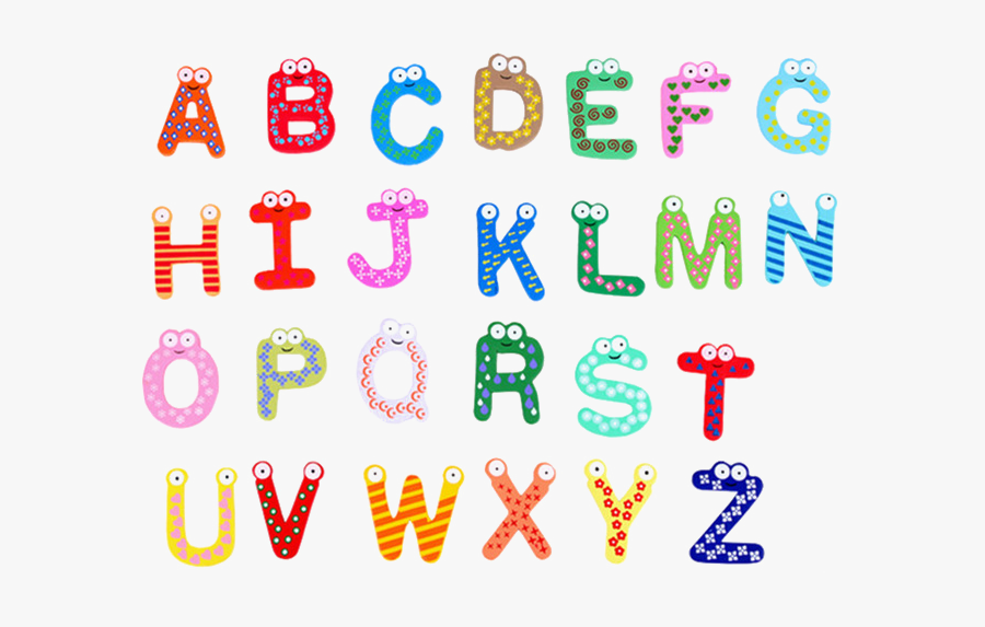 A To Z Alphabets Png Image Background - Alfabeto Para Criança, Transparent Clipart