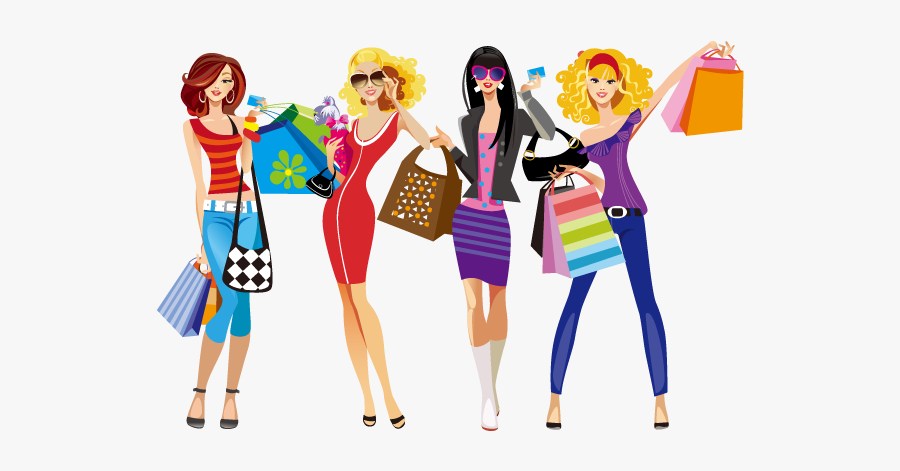 Shopping Drawing Clip Art - Shopping Extravaganza, Transparent Clipart