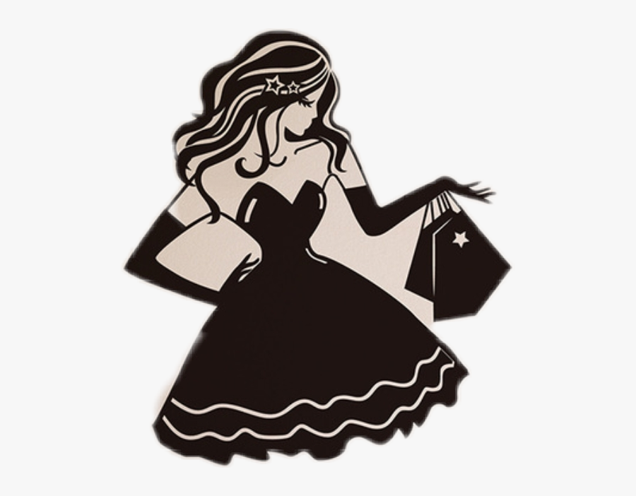 #shopping #shoopinggirl #girl #queen #shop #show #sexygirl - Sticker, Transparent Clipart