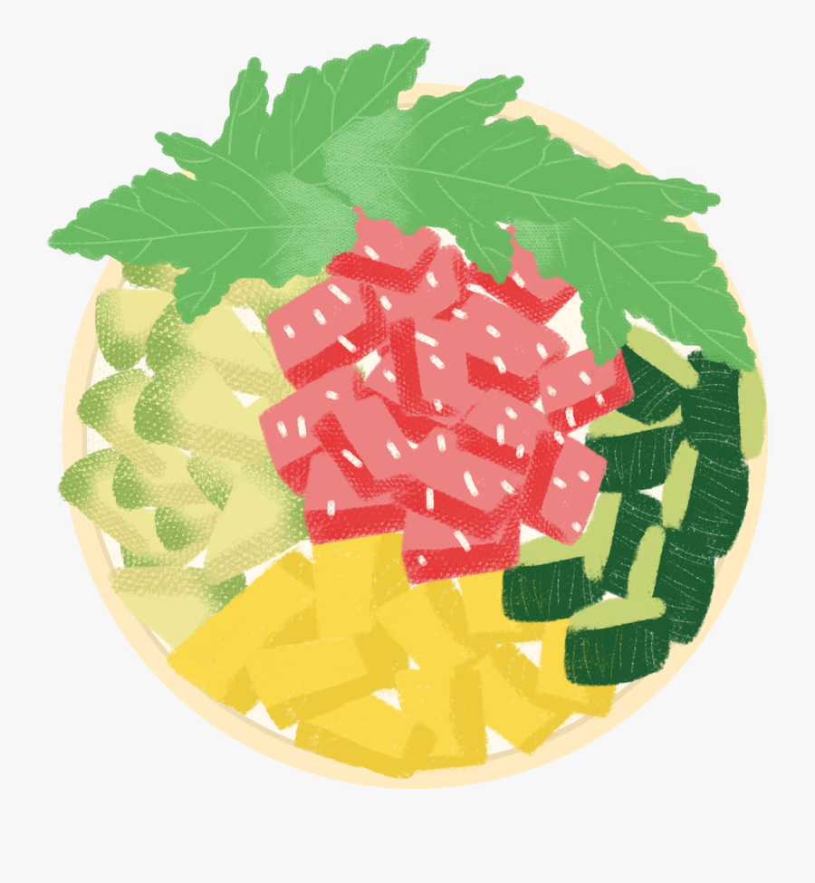 Plato Con Comida Png, Transparent Clipart