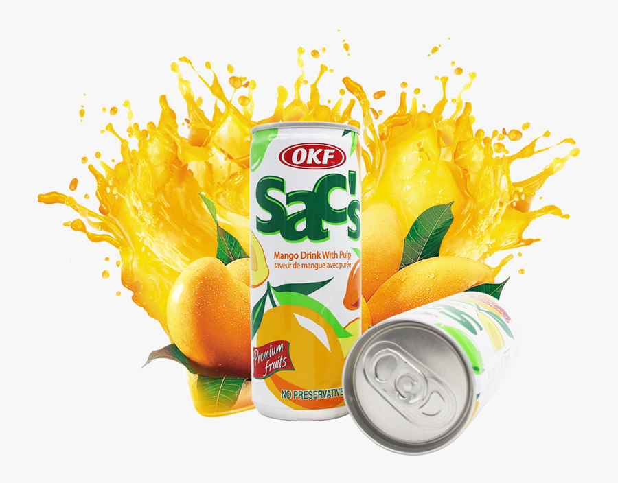 Juice Png Transparent Images - Mango Juice Splash Png, Transparent Clipart