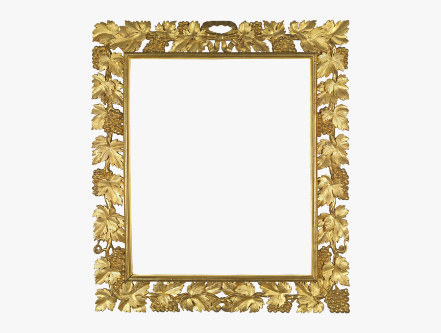 Painting Clipart Wall Frame - Gold Picture Frame Transparent, Transparent Clipart