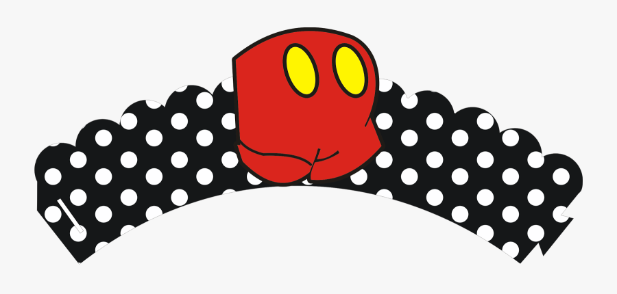 Saia Para Cupcake Do Mickey Clipart , Png Download - Saia De Cupcake Do Mickey, Transparent Clipart