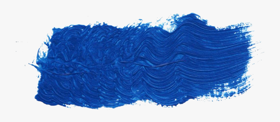 Transparent Blue Paint Stroke Png - Acrylic Paint Png, Transparent Clipart