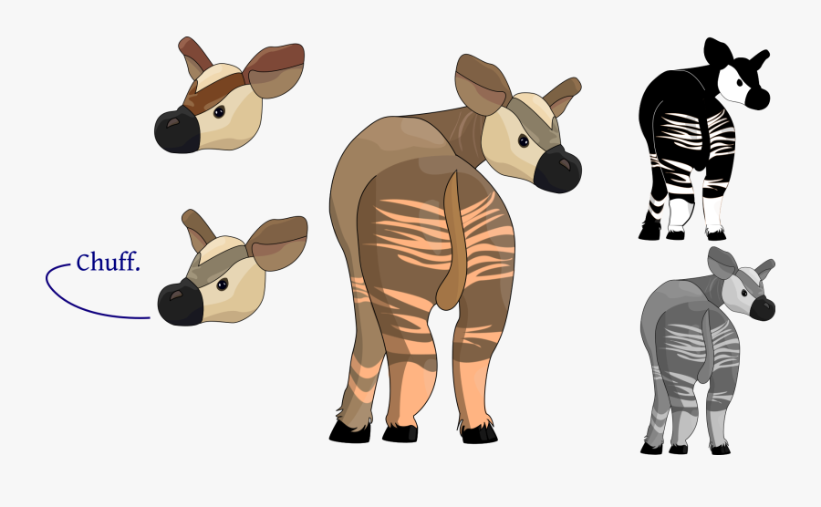 Preview - Okapi Animation, Transparent Clipart