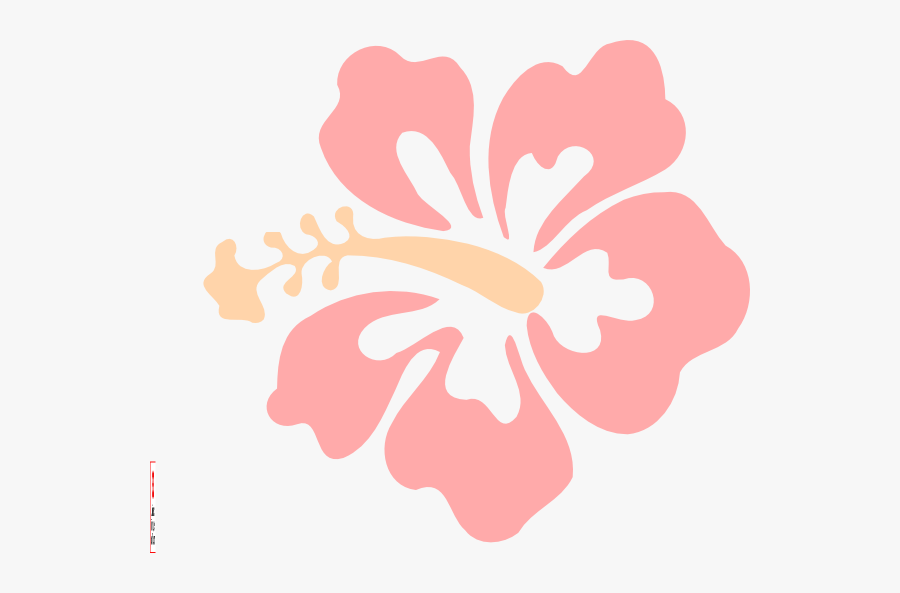 Pink Hibiscus Svg Clip Arts - Hibiscus Clipart, Transparent Clipart