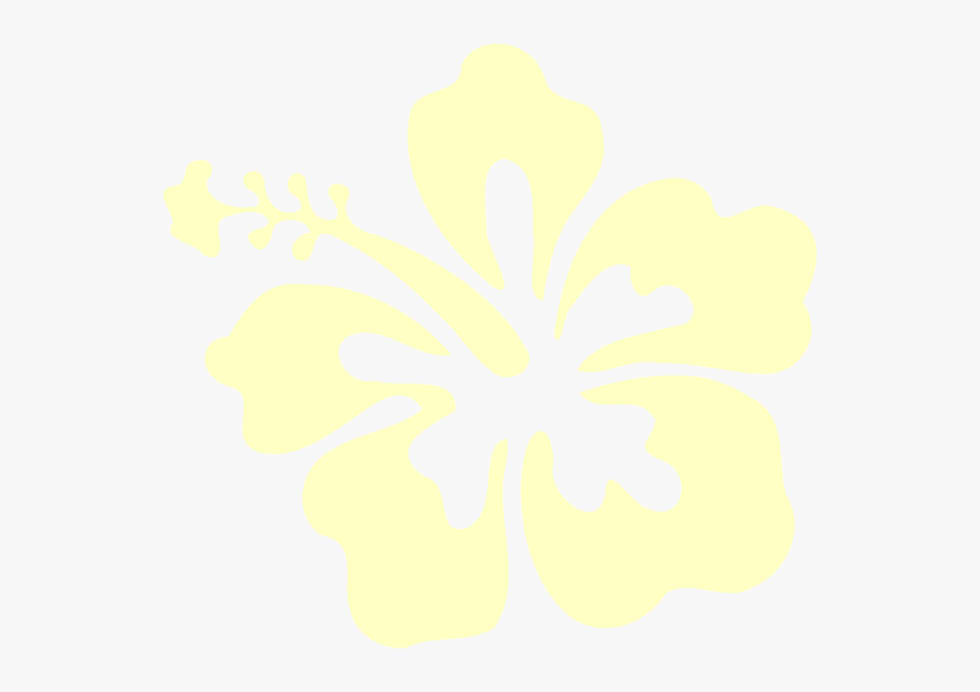 Hibiscus Pink Yellow Svg Clip Arts - Hibiscus, Transparent Clipart