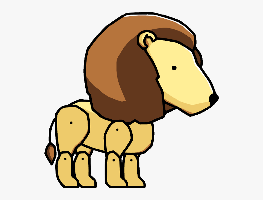 Scribblenauts Lion, Transparent Clipart