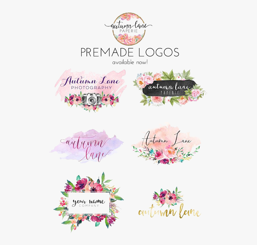 Nail Brand Watercolor Paper Wedding Logo Painting Clipart - Watercolor Logo Maker Free, Transparent Clipart