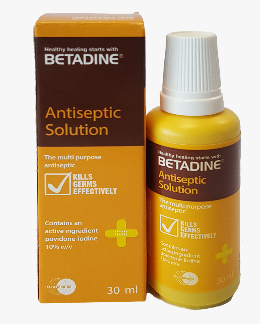 Image Description - Mundipharma Betadine, Transparent Clipart