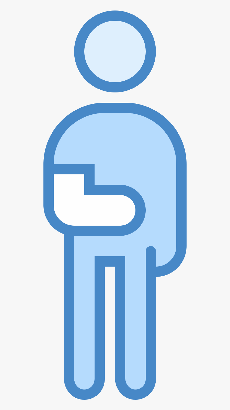 Wound Clipart Fracture Plaster - Sign, Transparent Clipart