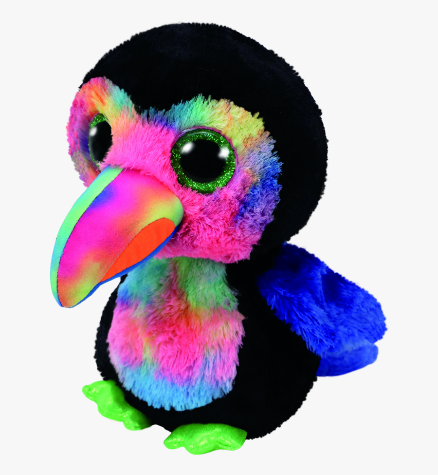 Ty Beanie Boos Med Beaks Toucan - Ty Beanie Boos Beaks, Transparent Clipart