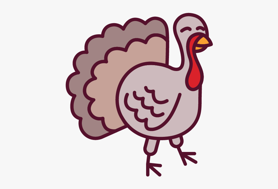 Icon Of A Turkey - Portable Network Graphics, Transparent Clipart