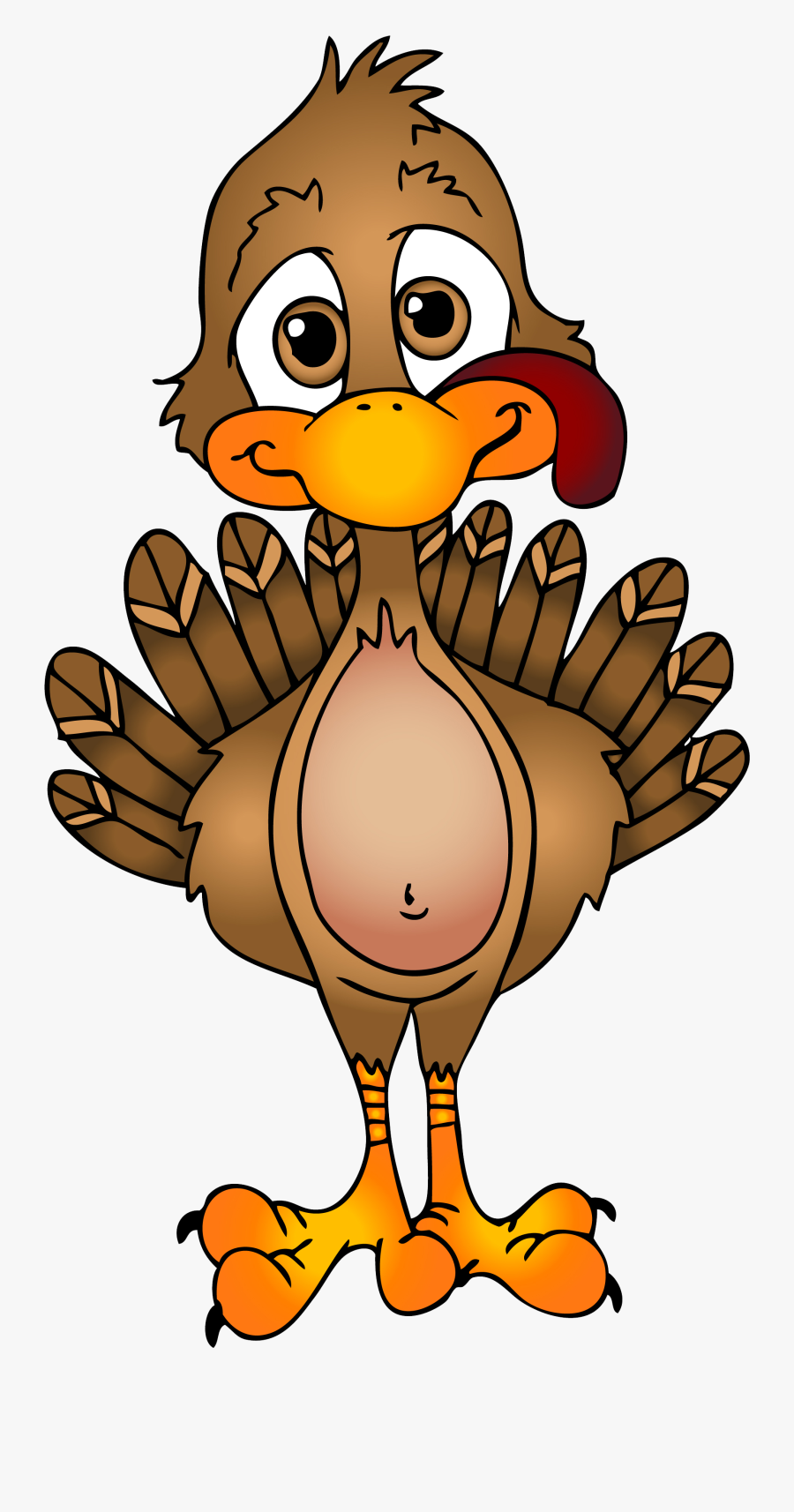 Thanksgiving Turkey Clip Art, Transparent Clipart