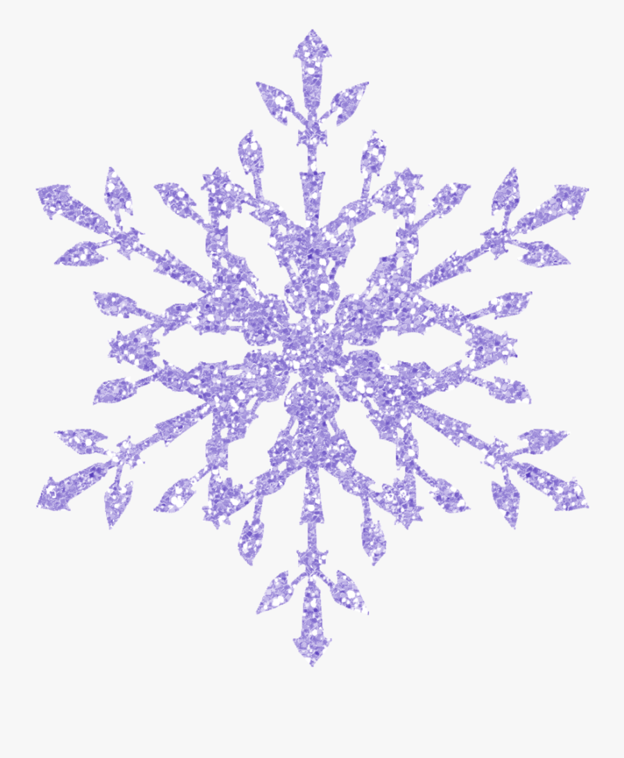 Snowflake Clip Art Purple, Transparent Clipart