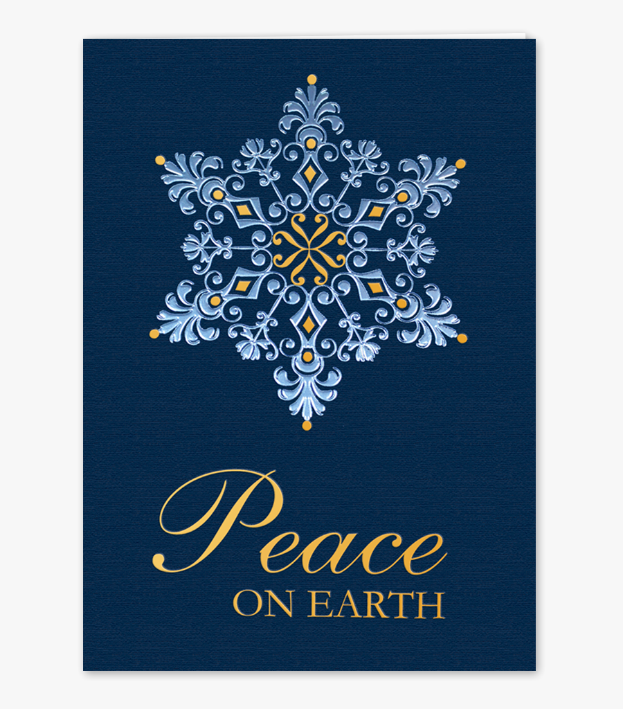 Clip Art Filigree Snowflake Greeting Card - Graphic Design, Transparent Clipart