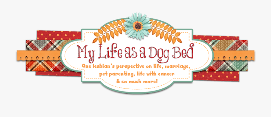 My Life As A Dog Bed - Blank Blog Header, Transparent Clipart