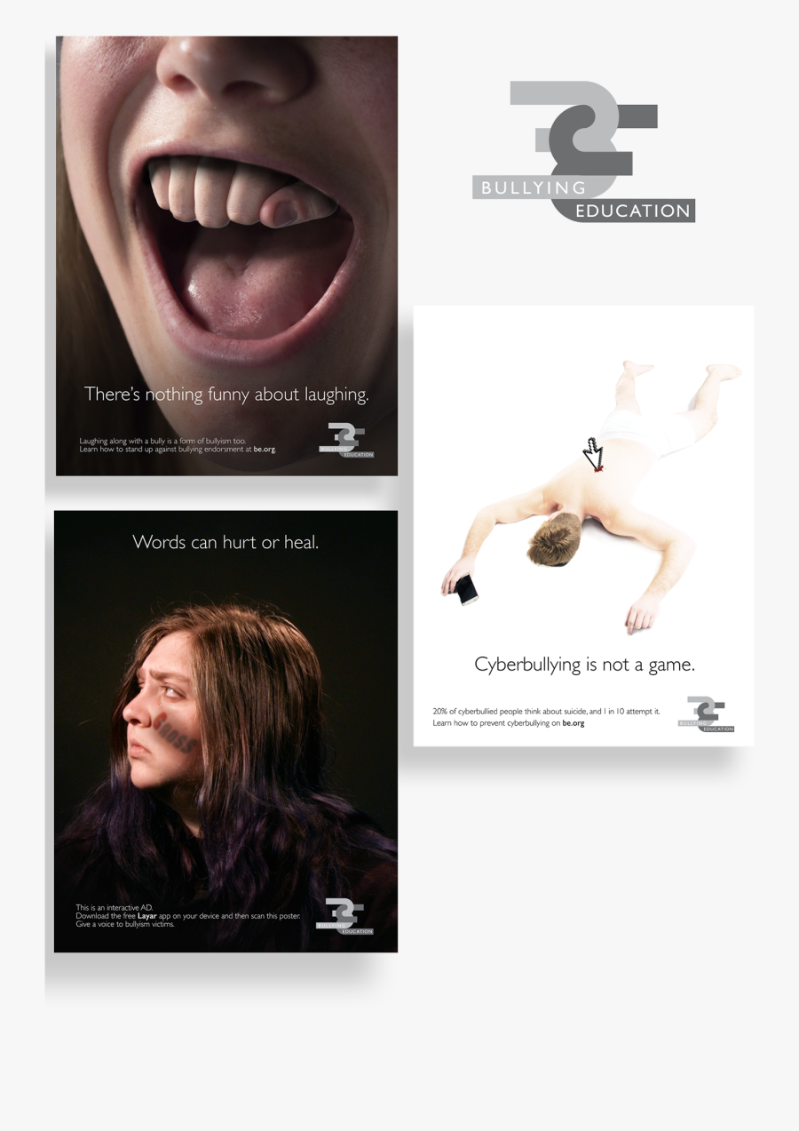 Transparent Verbal Bullying Clipart - Cyber Bullying Ad Campaign, Transparent Clipart