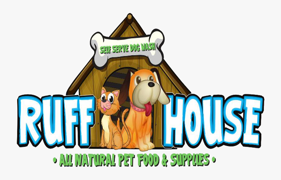 Ruff House Logo - Cartoon, Transparent Clipart