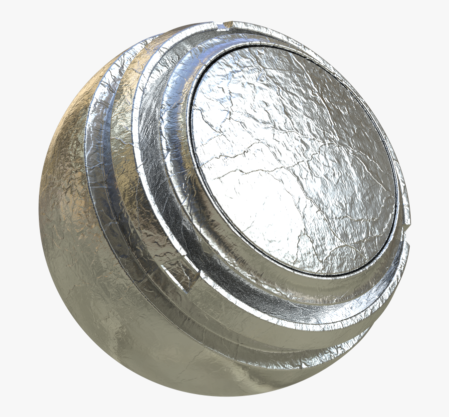 Transparent Aluminum Foil Png - Circle, Transparent Clipart