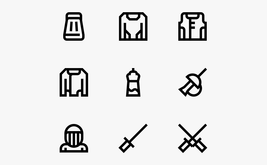 Fencing, Transparent Clipart