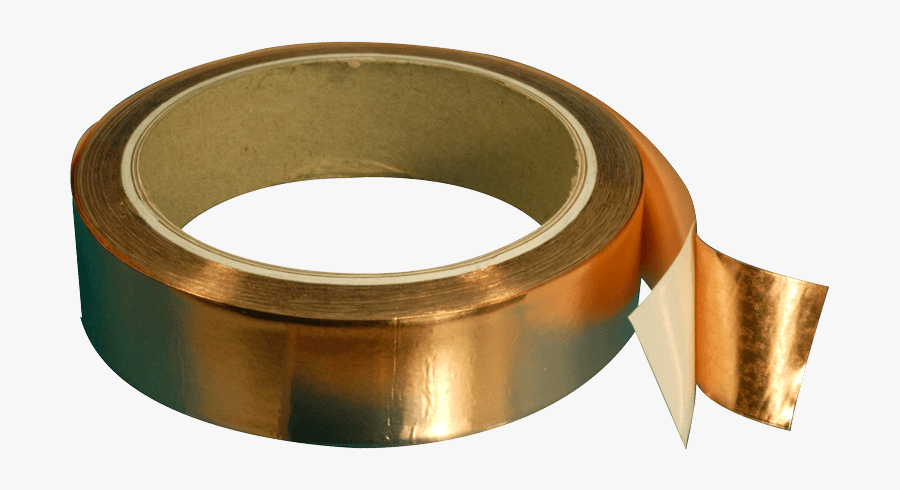 Aluminum Clip Tape - Ruban Adhesif Conducteur Electrique, Transparent Clipart
