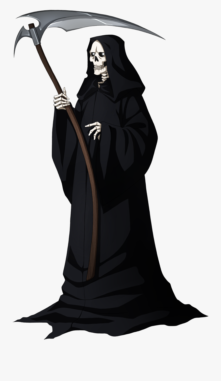 Grim Reaper Png Transparent, Transparent Clipart