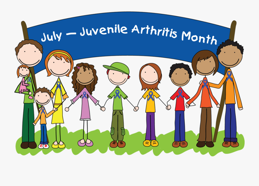 Juvenile Arthritis Kids - We Support Mental Health Awareness, Transparent Clipart