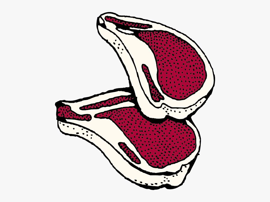 Pork Chop Clipart, Transparent Clipart