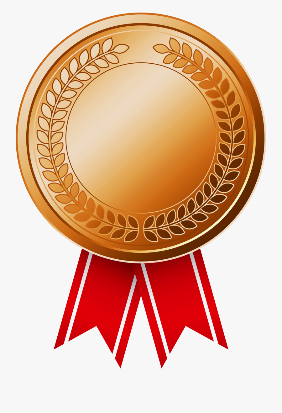 Gold Medal Png, Transparent Clipart