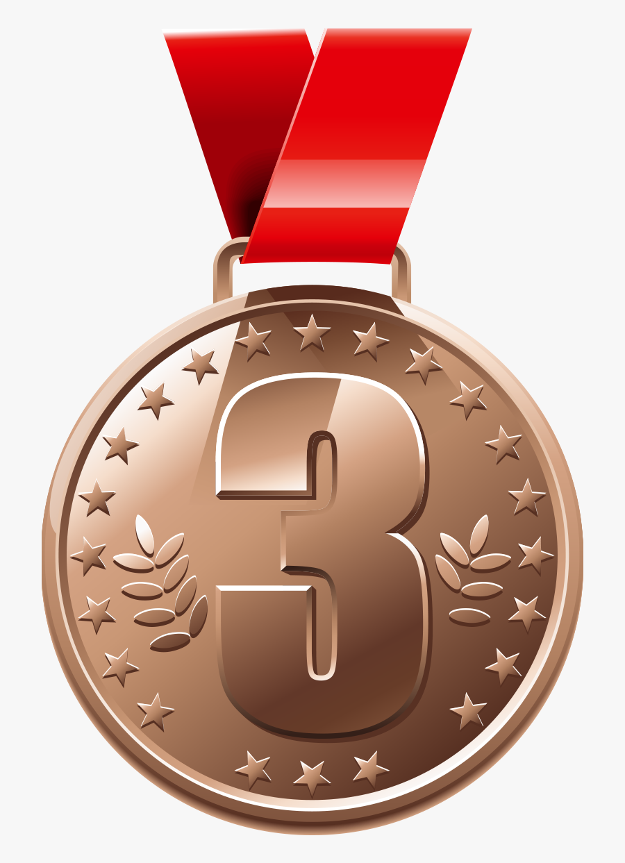 Medalha Terceiro Lugar Png, Transparent Clipart