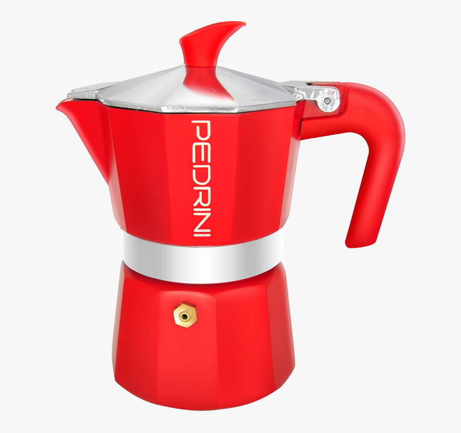 Pedrini Italian Hand Coffee Pot Boil Home Small Moka - Pedrini, Transparent Clipart