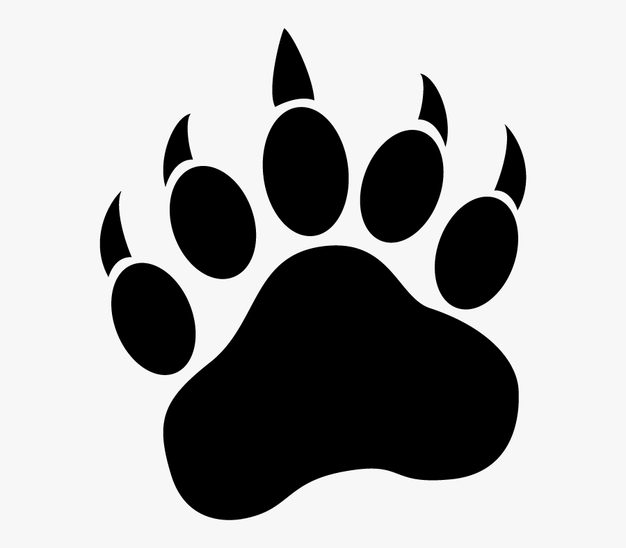Transparent Bear Paw Logo, Transparent Clipart