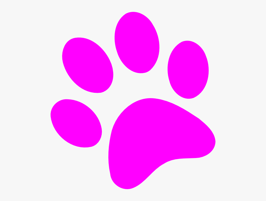 Blue Paw Print Png, Transparent Clipart