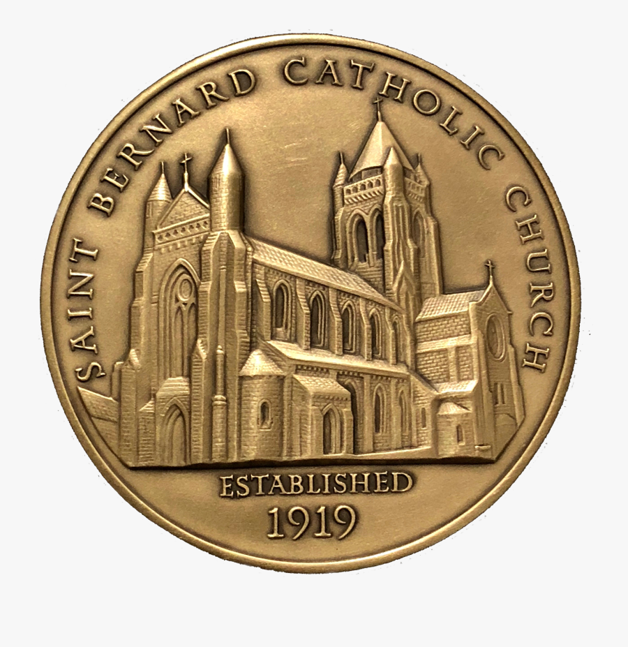 St Bernard Reverse - Coin, Transparent Clipart