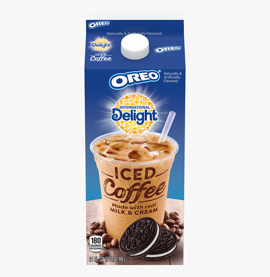 Oreo Iced Coffee - Delight Oreo Iced Coffee, Transparent Clipart