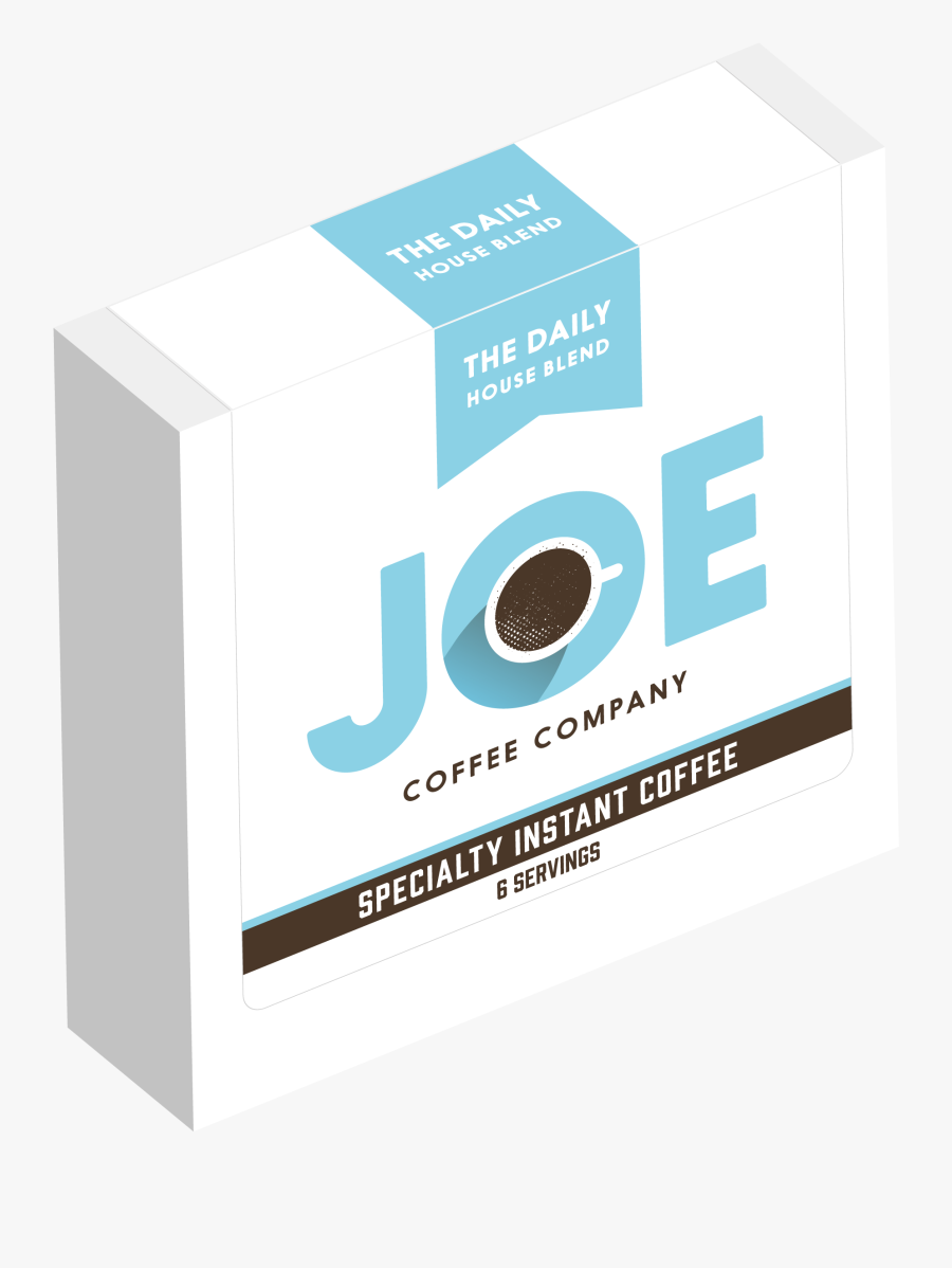Joe Coffee Specialty Instant Coffee - Specialty Instant Coffee, Transparent Clipart