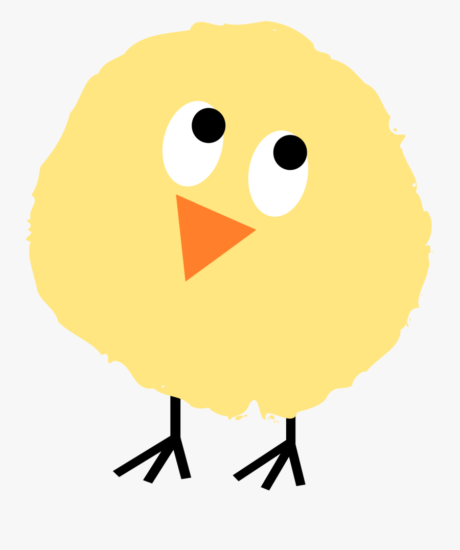 Fluffy Chick 3 Clip Arts, Transparent Clipart