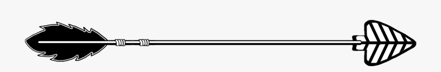 Flame Arrow Black, Transparent Clipart